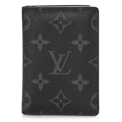 Louis Vuitton Monogram Eclipse Pocket Organizer NM 1 of 12