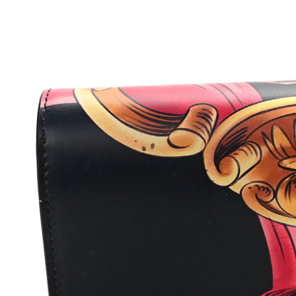 Versace X DISNEY Nappa Cinderella Print Chain Wallet Multicolor 12 of 13