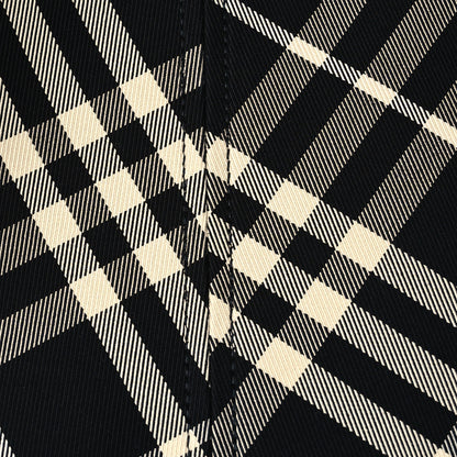 Burberry Canvas Check Large Shoulder Bag Black Calico 11 of 13