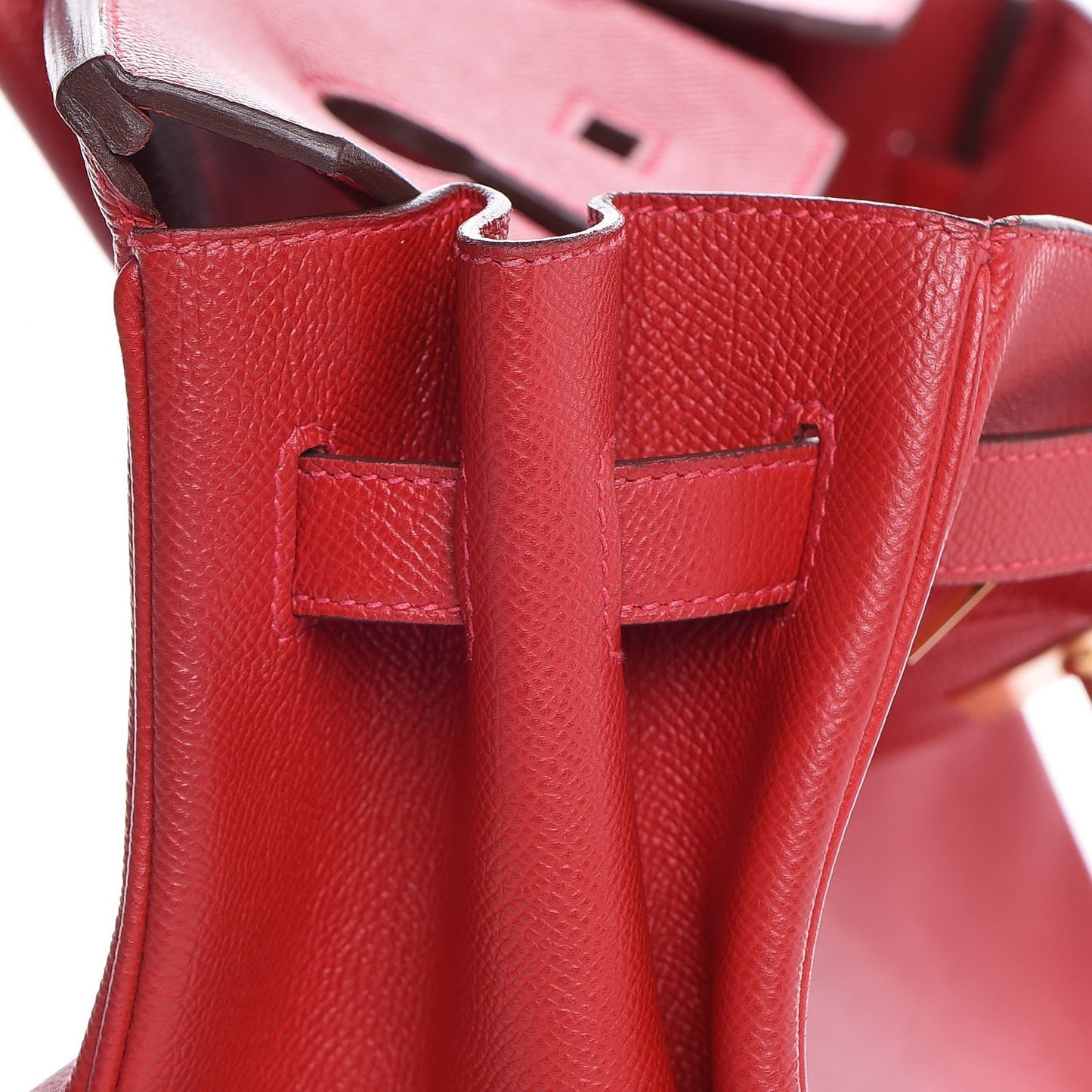 Epsom Birkin 35 Rouge Casaque