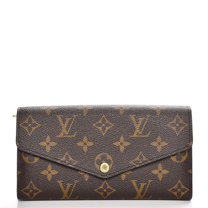 Louis Vuitton Monogram Sarah Wallet NM 1 of 8