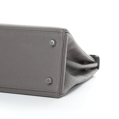 Hermes Togo Kelly Retourne 28 Etain 10 of 11