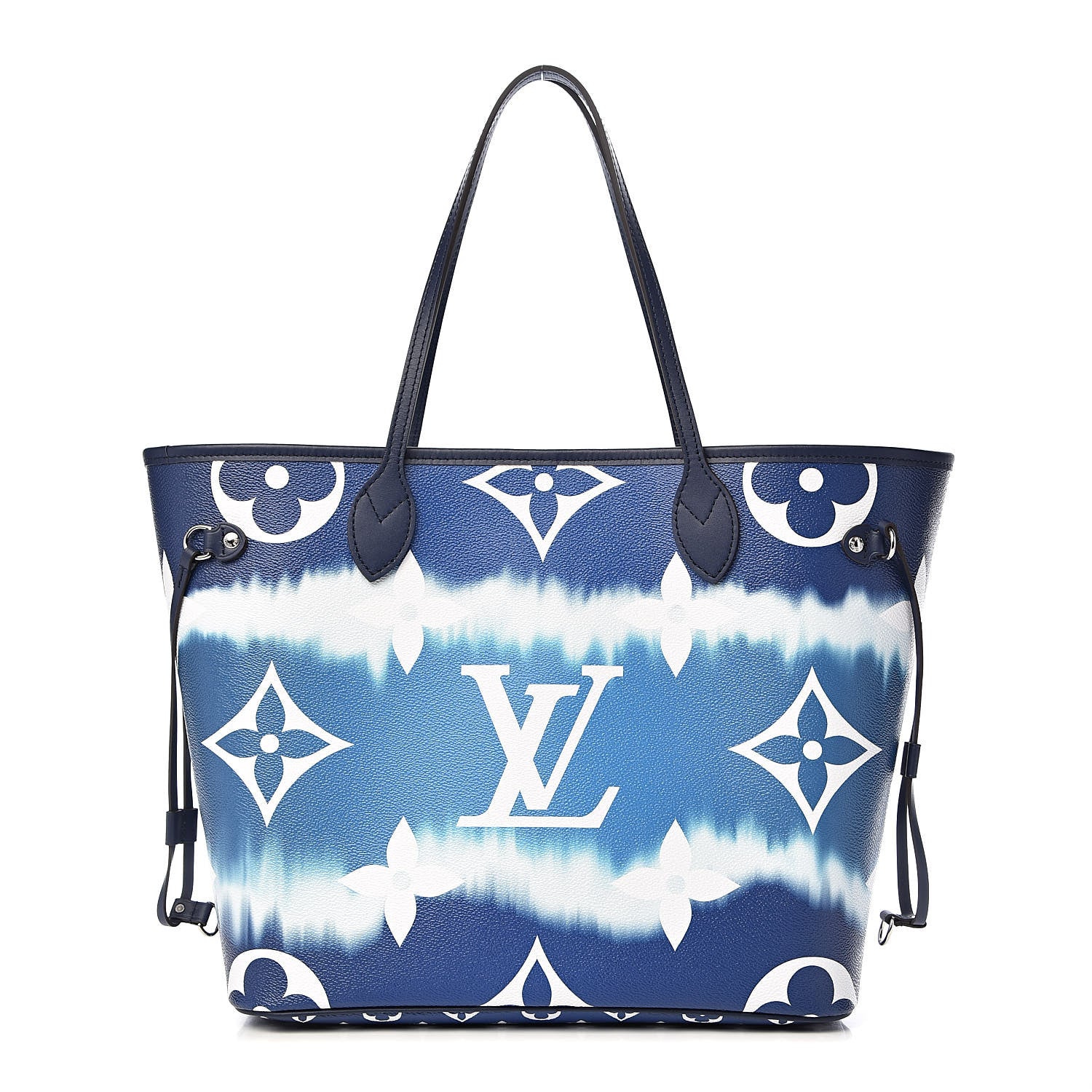 Louis Vuitton Monogram Escale Neverfull MM Blue 1 of 12