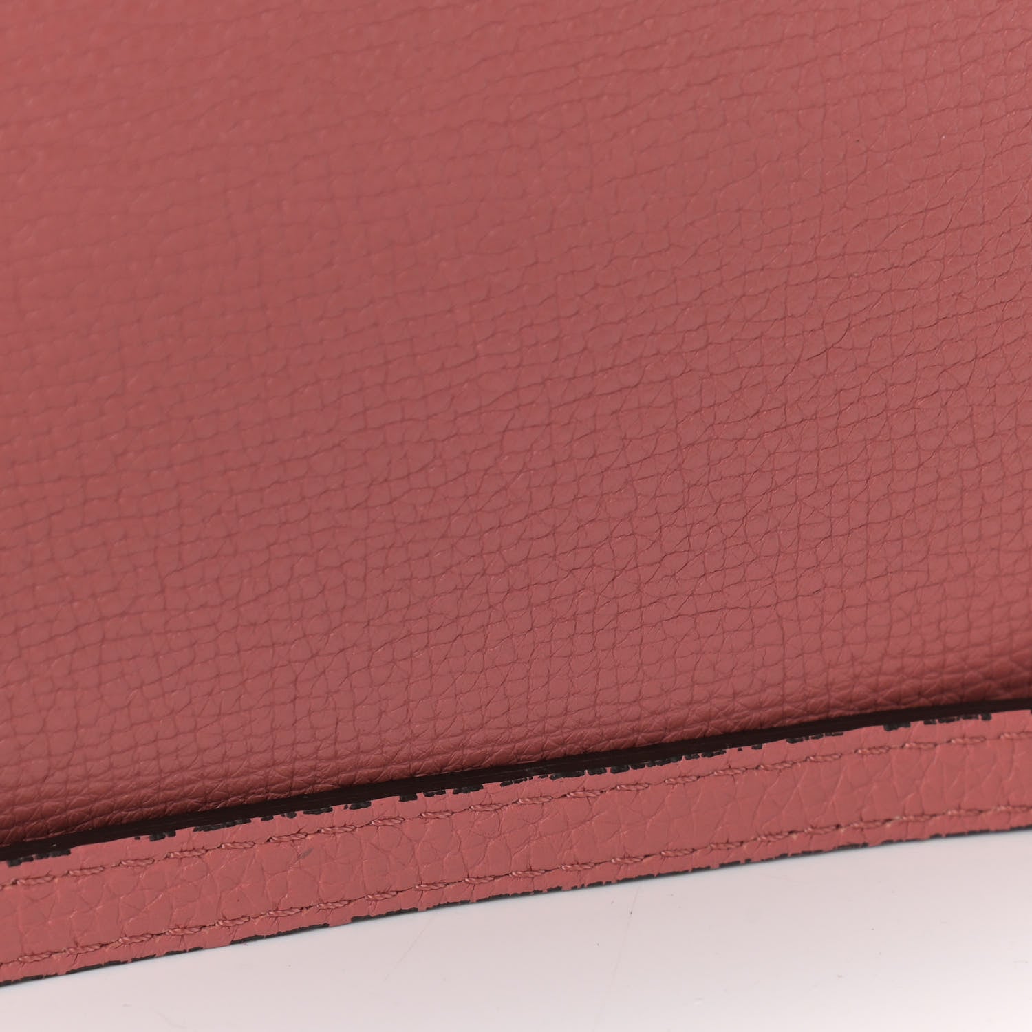 Burberry Derby Calfskin House Check Small Macken Crossbody Bag Copper Pink 10 of 14