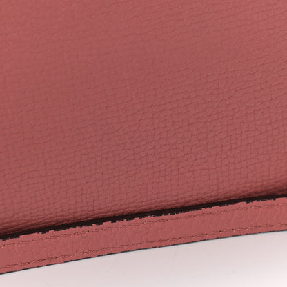 Burberry Derby Calfskin House Check Small Macken Crossbody Bag Copper Pink 10 of 14
