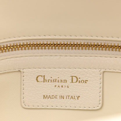 Christian Dior Lambskin Cannage Large Caro Bag Ivory 6 of 11