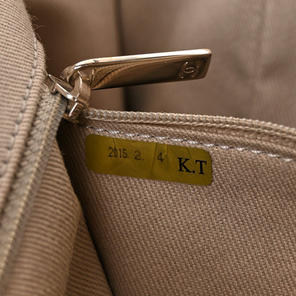 Chanel Glazed Calfskin Medium Deauville Tote Ivory 5 of 13
