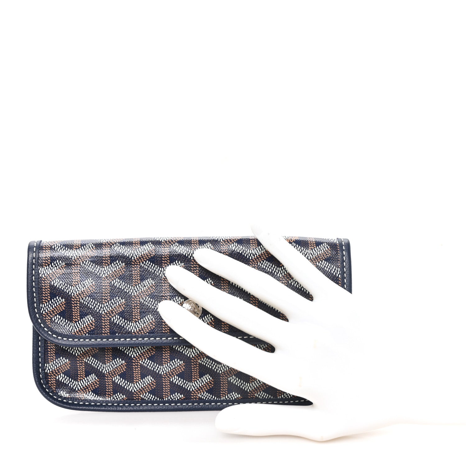 Goyard Goyardine Pouch Navy 2 of 6