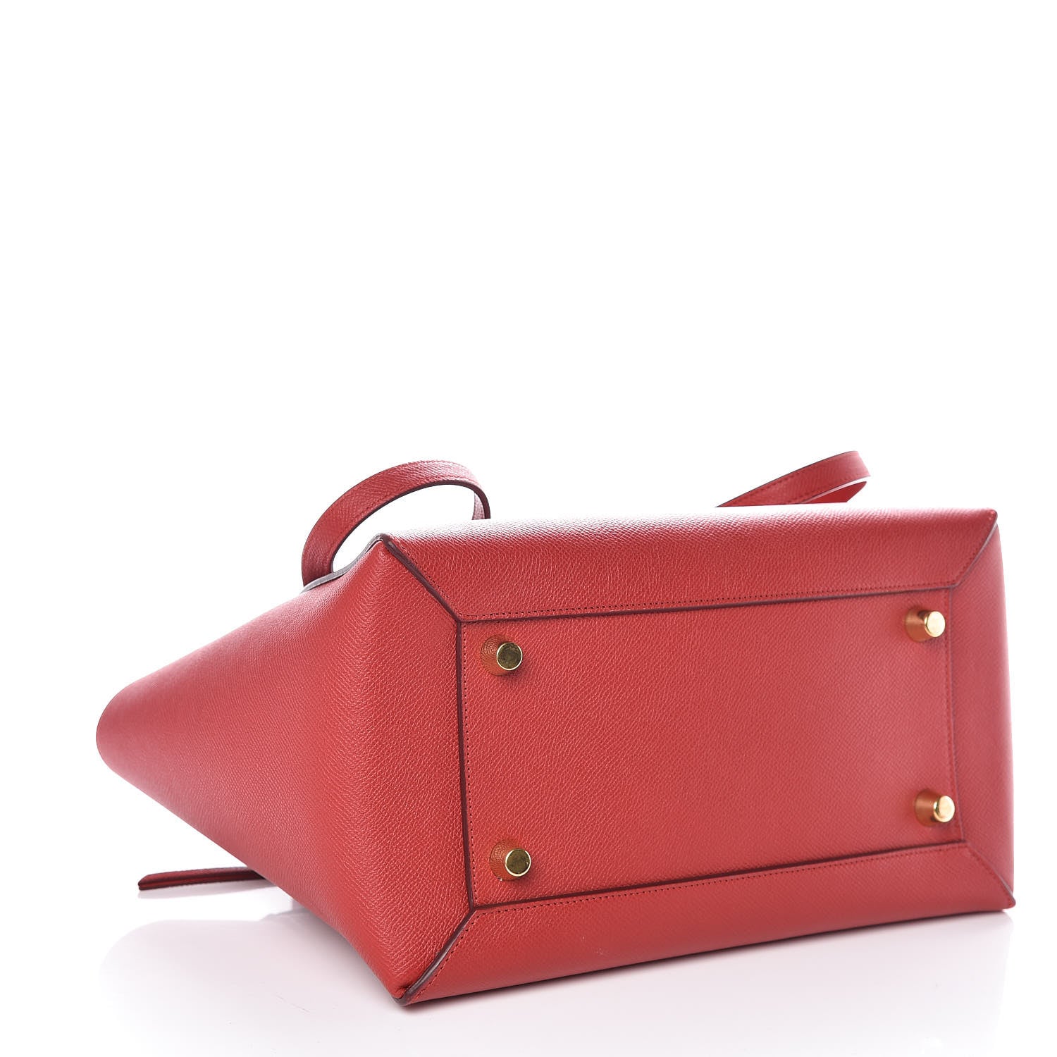 Celine Grained Calfskin Mini Belt Bag Coquelicot 4 of 7