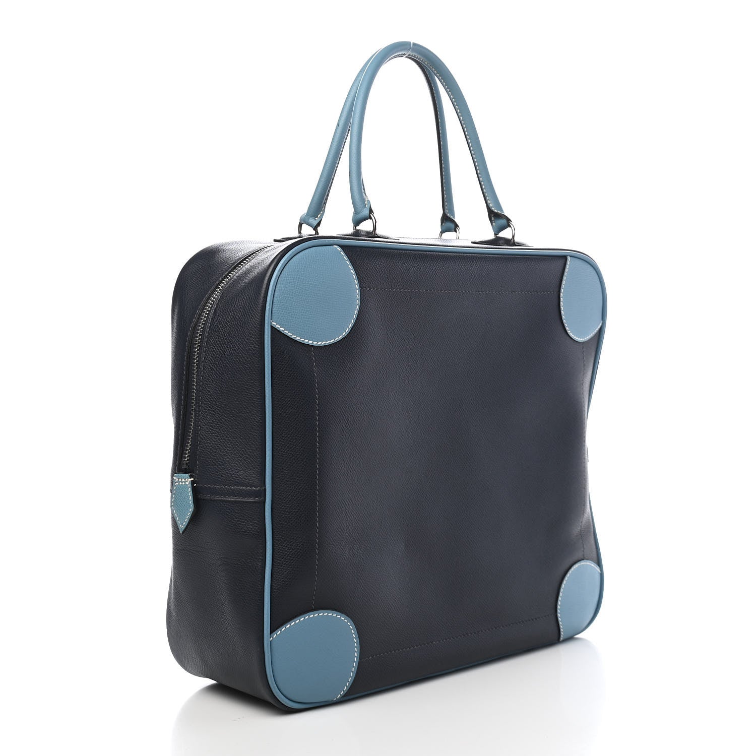 Hermes Epsom Omnibus PM Bleu Indigo Blue Jean 3 of 8