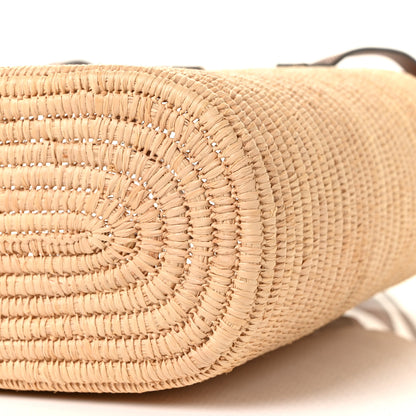 Loewe Raffia Small Square Basket Tote Bag Natural Tan 8 of 8