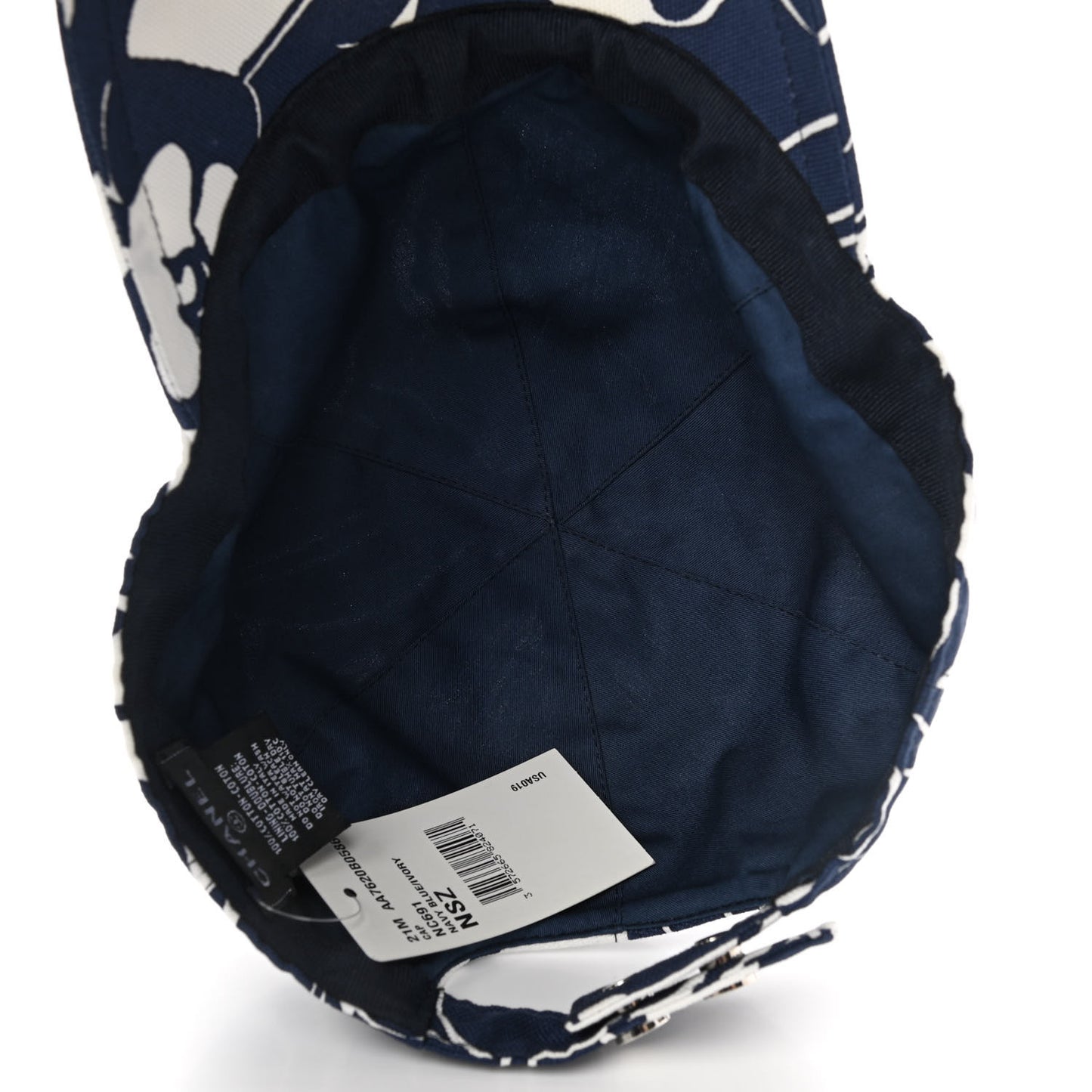 Cotton CC Coco Beach Cap Hat Navy Ivory