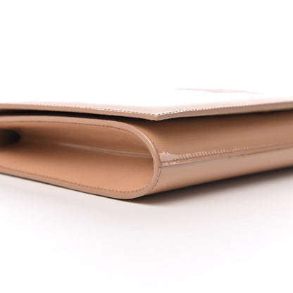 Saint Laurent Patent Calfskin Monogram Large Belle De Jour Clutch Chair 6 of 8