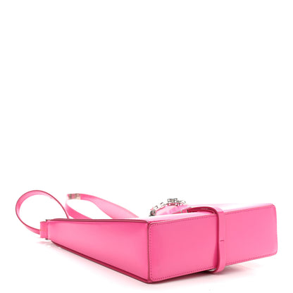 Givenchy Box Calfskin Mini Cut Out Shoulder Bag Neon Pink 4 of 12