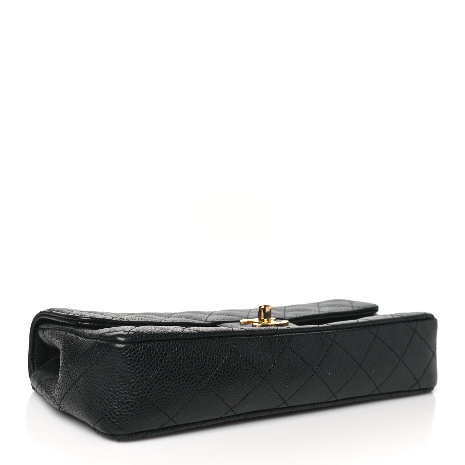 Chanel Caviar Quilted East West Flap Black 4 of 11