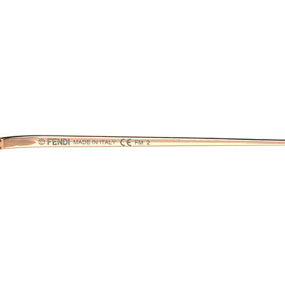 Fendi Metal Aviator Sunglasses FF0286/S Gold 5 of 7