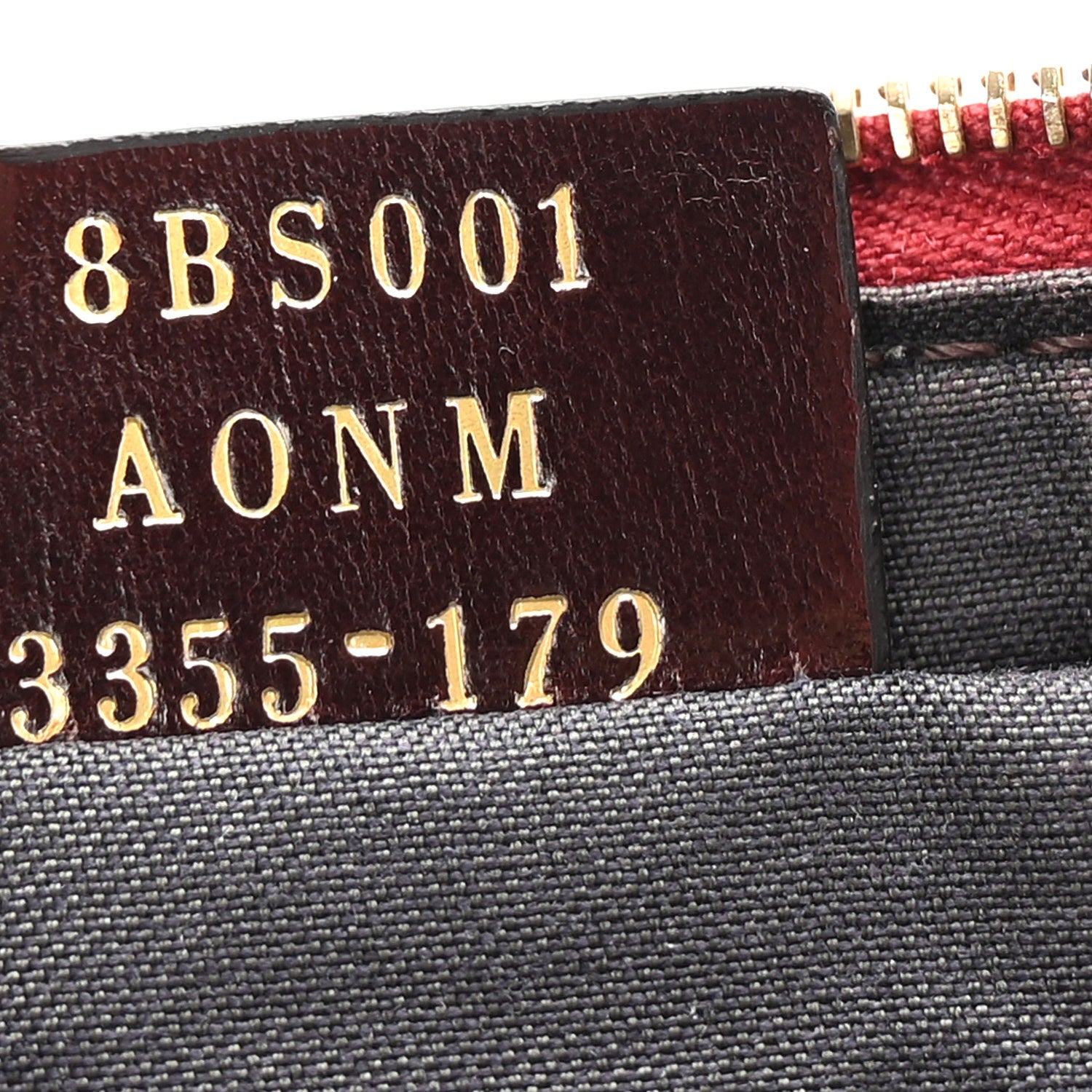 Fendi Calfskin Snakeskin F is Fendi Triplette Pouch Set Red Multicolor 8 of 10