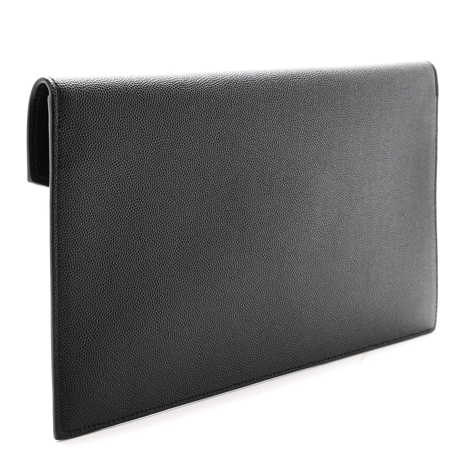 Saint Laurent Grain De Poudre Uptown Pouch Black 3 of 7