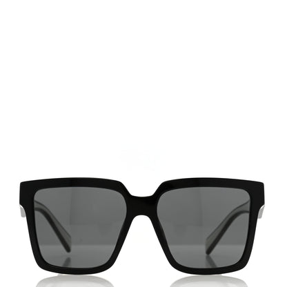 Prada Acetate Square Sunglasses SPR 24Z Black White 2 of 8