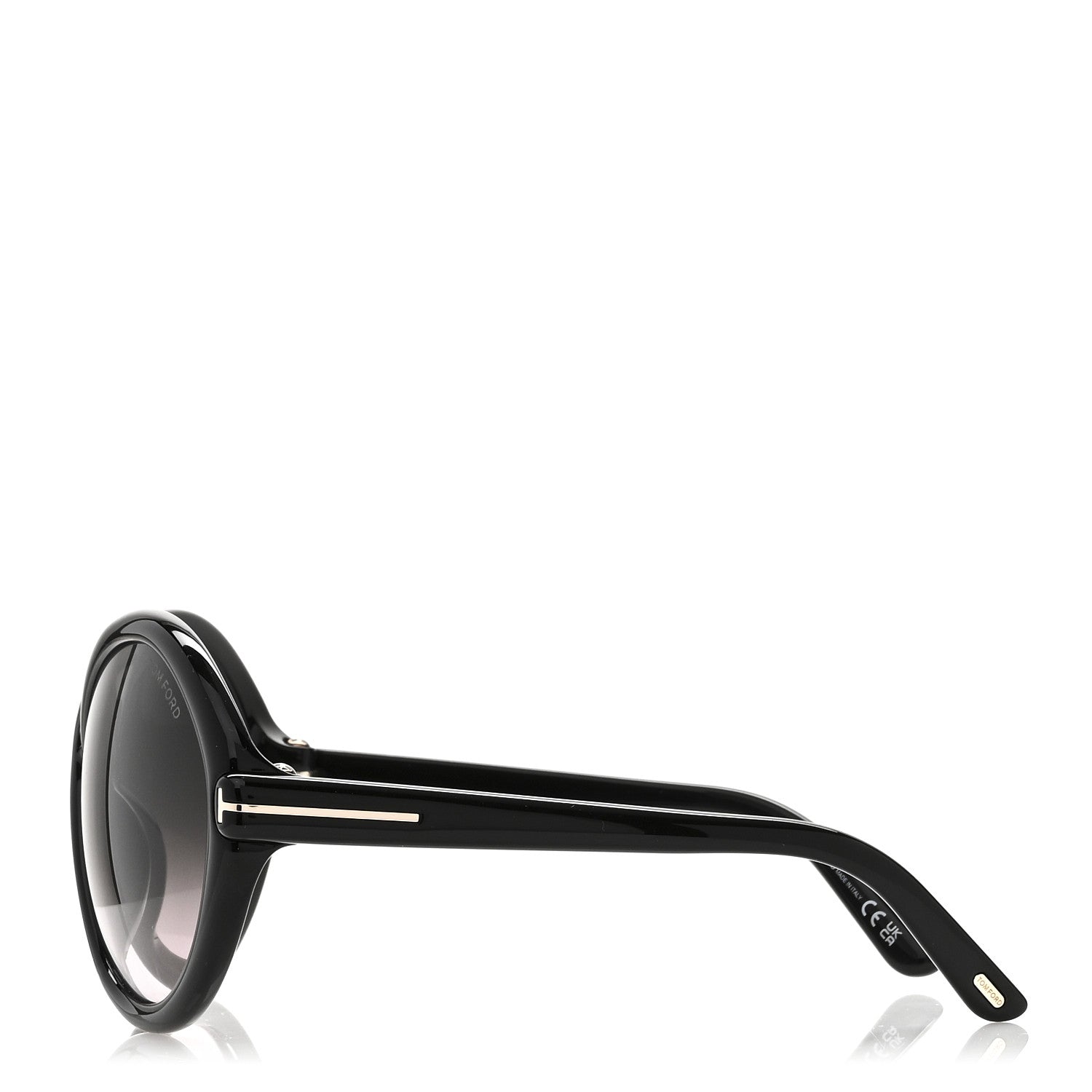 Tom Ford Acetate Jada Sunglasses TF1070 Black 2 of 6
