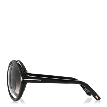 Tom Ford Acetate Jada Sunglasses TF1070 Black 2 of 6