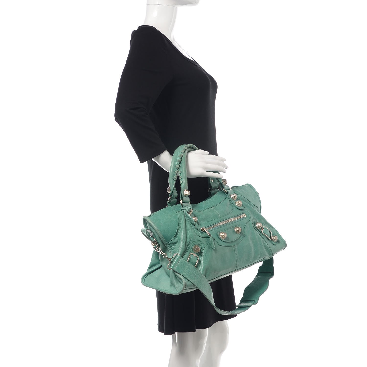 Balenciaga Agneau Giant 21 Silver Hardware Part Time Papeete 2 of 12