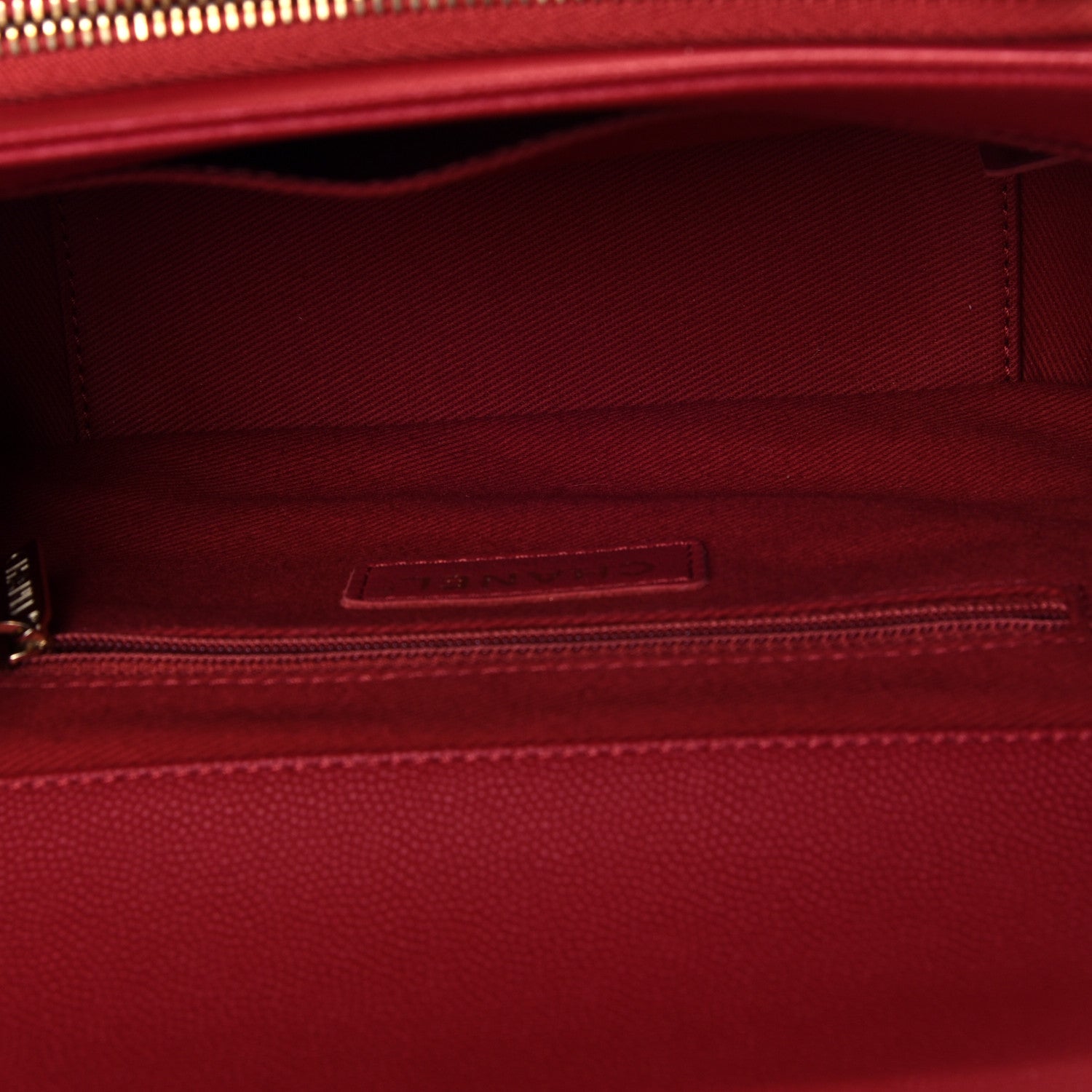Chanel Caviar Quilted Mini Business Affinity Flap Red 4 of 5