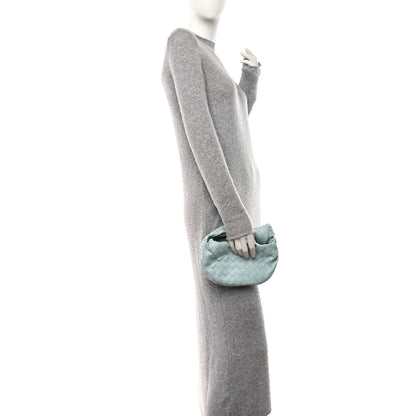 Bottega Veneta Nappa Intrecciato Mini Jodie Teal Washed 2 of 9