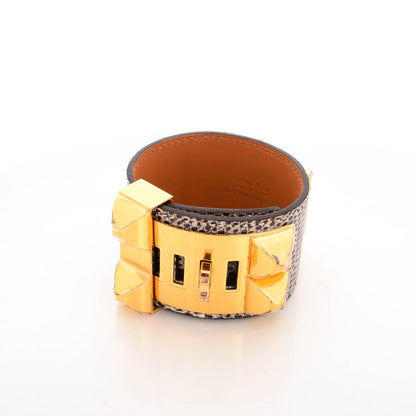 Hermes Lizard Collier De Chien CDC Bracelet S Ombre 4 of 8