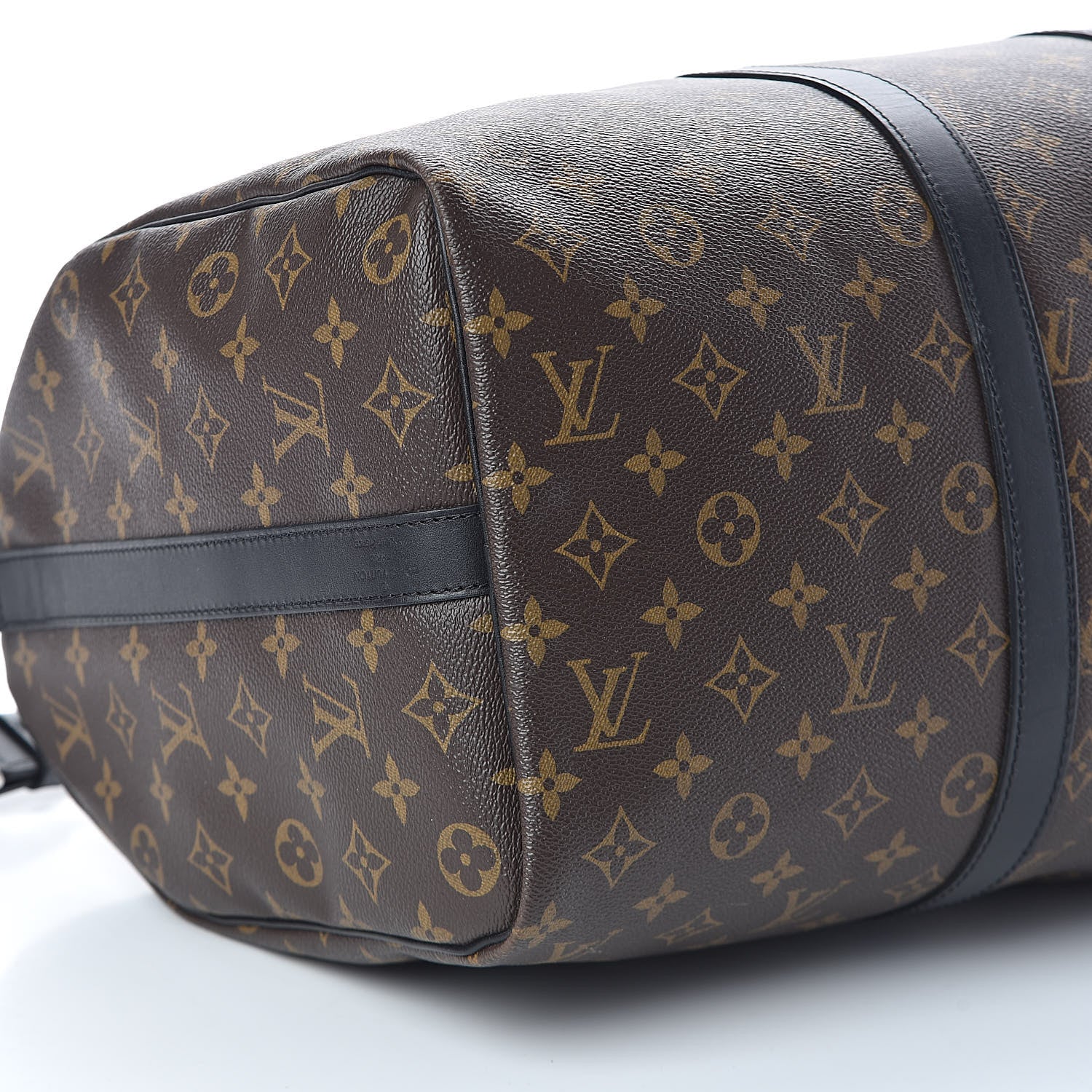 Louis Vuitton Monogram Macassar Keepall Bandouliere 45 8 of 10