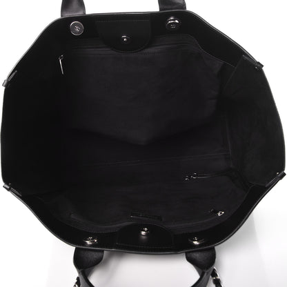 Chanel Caviar Extra Large Studded Deauville Tote Black 6 of 13