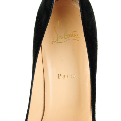 Christian Louboutin Suede New Declic 120 Pumps 40 Black 8 of 9