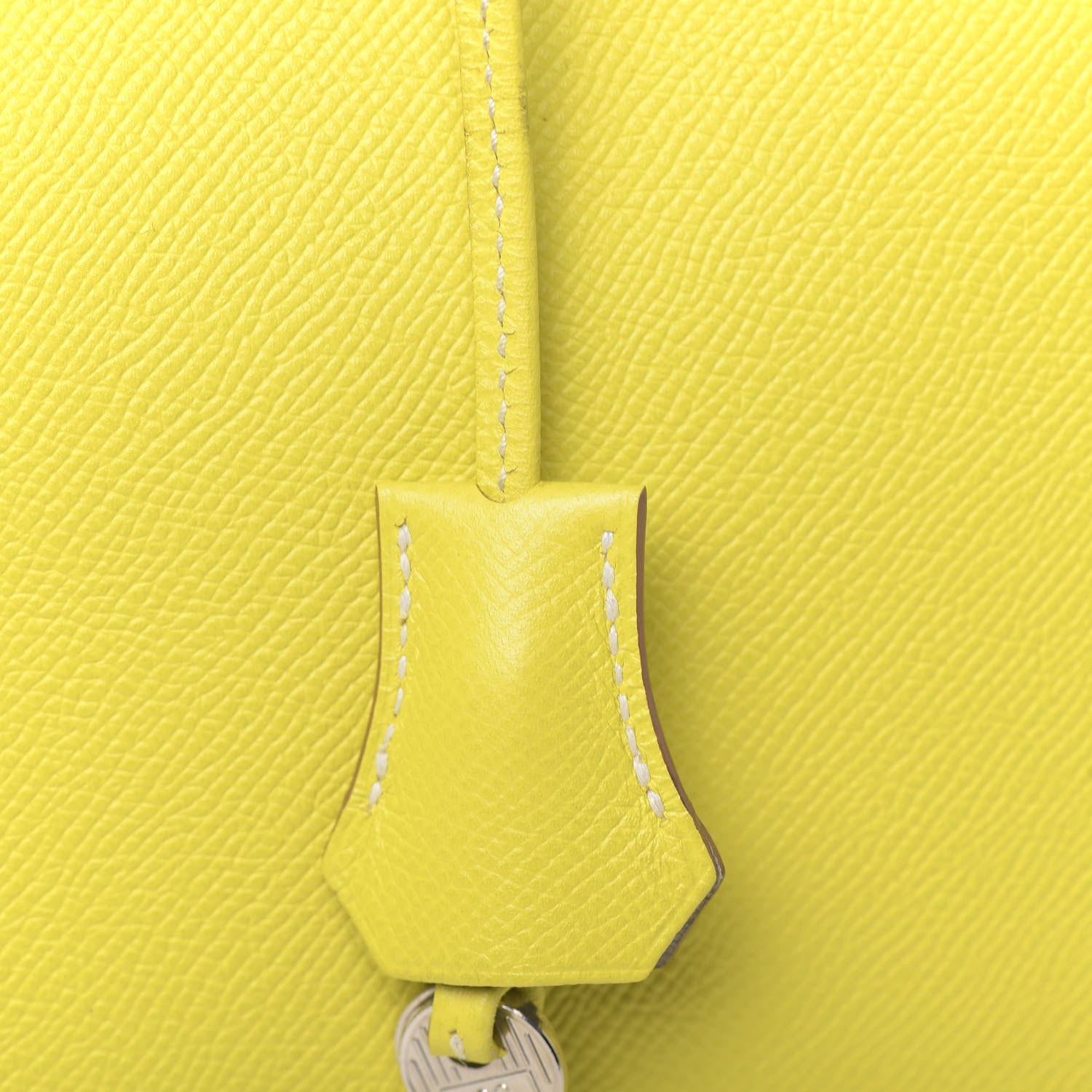 Hermes Epsom Candy Kelly Retourne 35 Lime Gris Perle 37 of 42