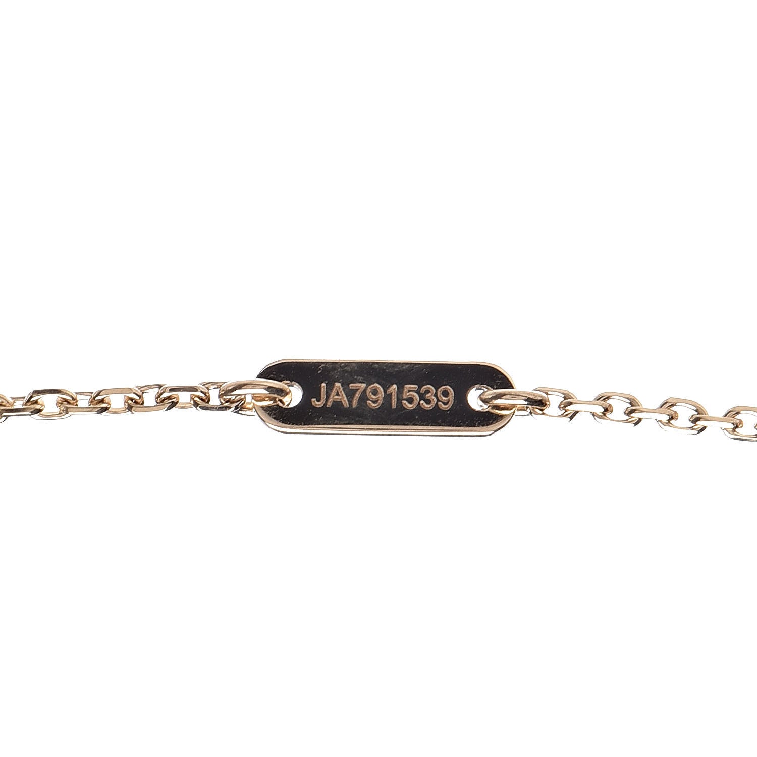 Van Cleef & Arpels 18K Yellow Gold Mother of Pearl Sweet Alhambra Pendant Necklace 6 of 8