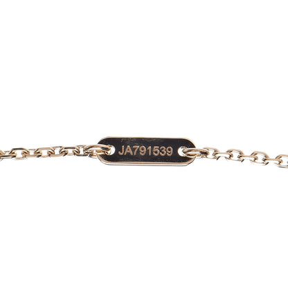 Van Cleef & Arpels 18K Yellow Gold Mother of Pearl Sweet Alhambra Pendant Necklace 6 of 8