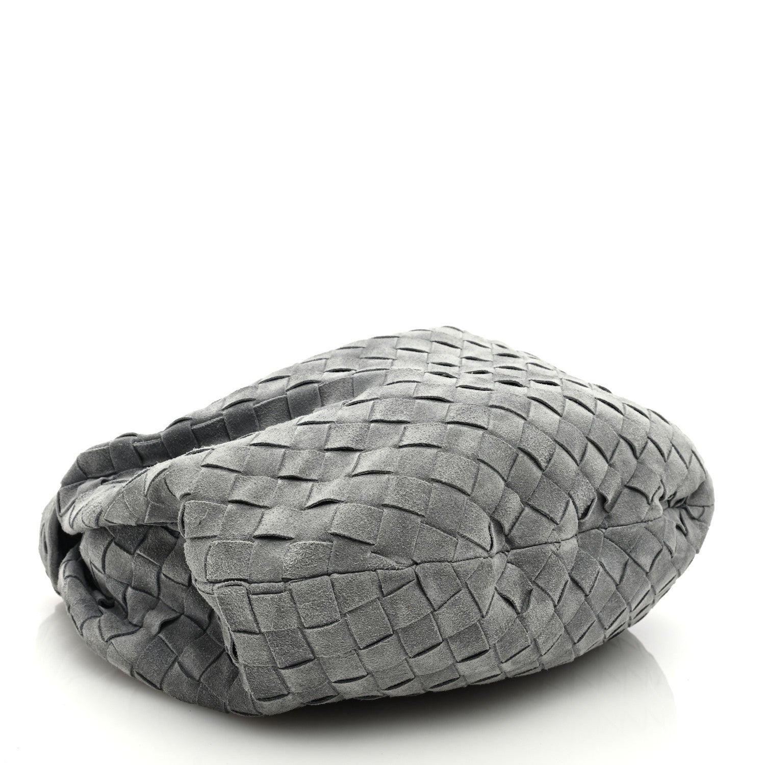 Bottega Veneta Suede Calfskin Intrecciato Teen Jodie Hobo Thunder 4 of 9