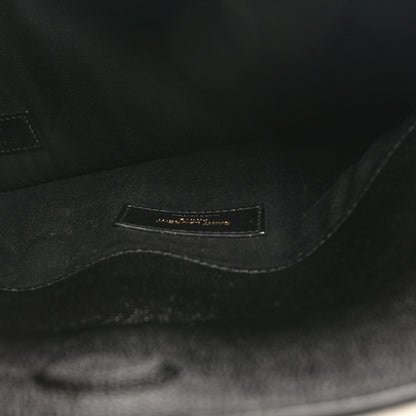 Saint Laurent Grain De Poudre Uptown Pouch Black 8 of 16