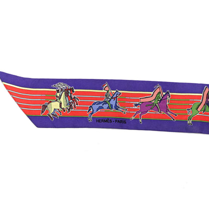 Hermes Silk Pani La Shar Pawnee Twilly 4 of 4