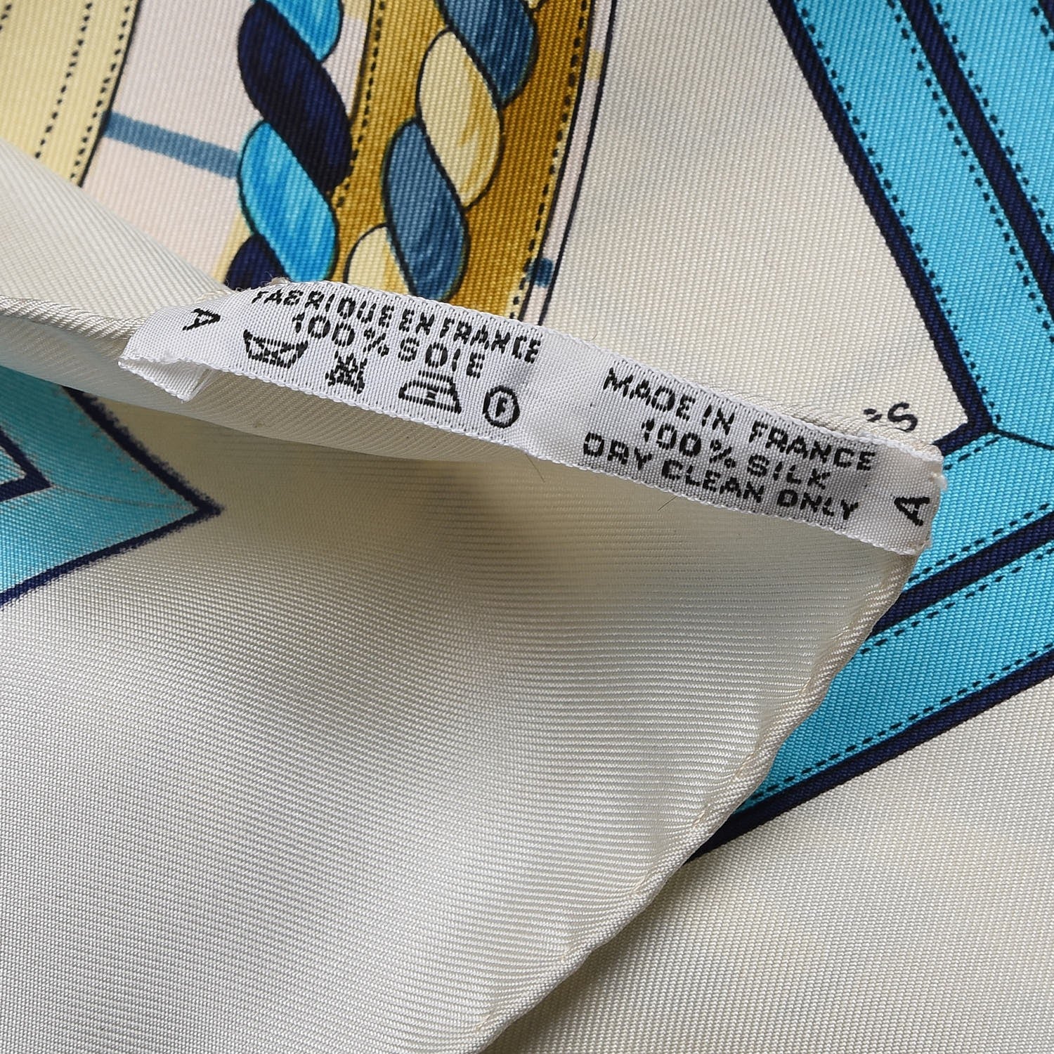 Hermes Silk Grande Tenue Scarf 90 6 of 6