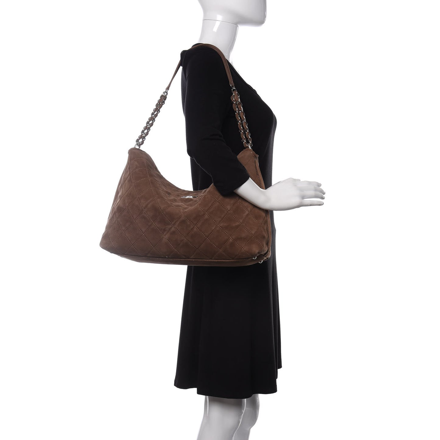 Nubuck Hobo Light Brown