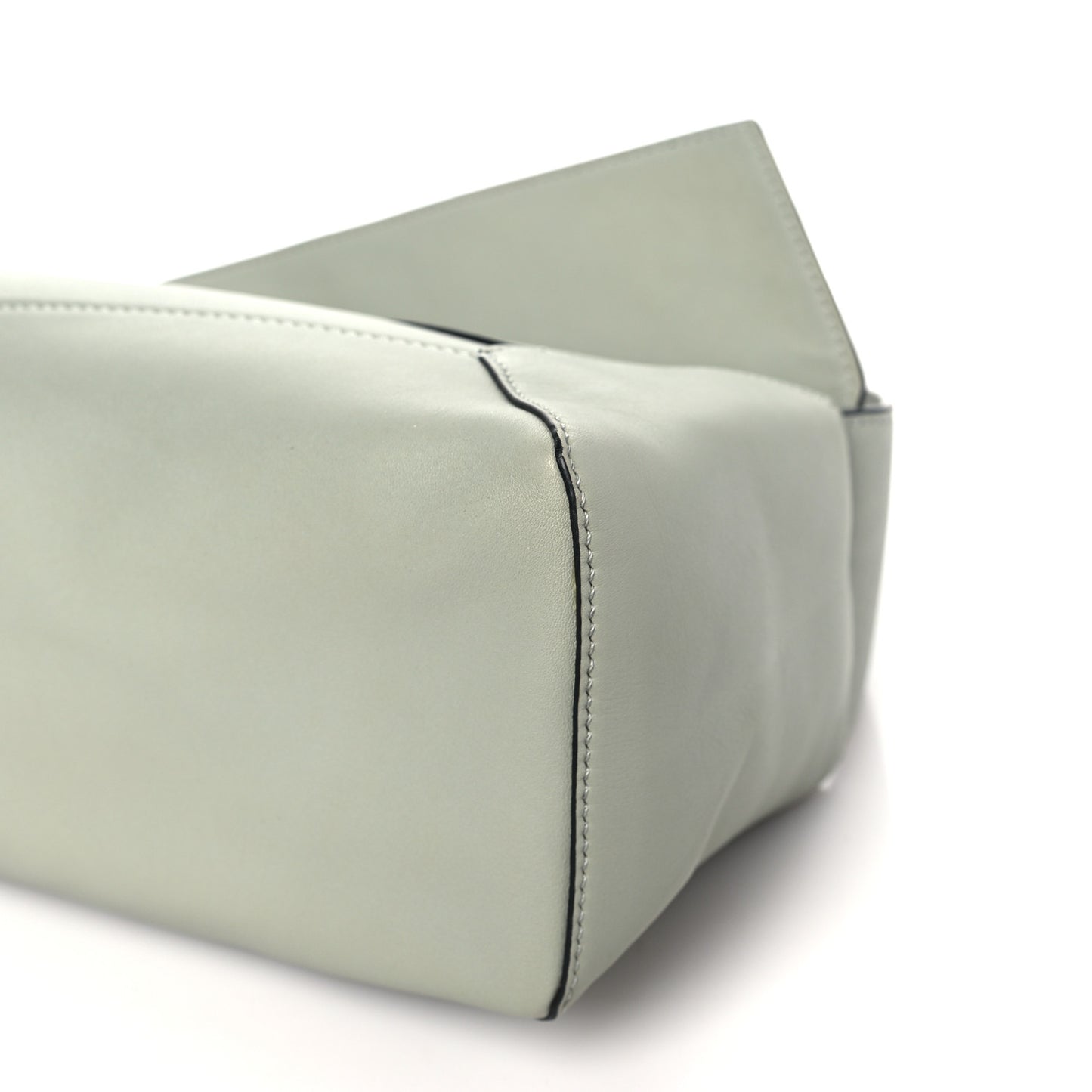 Calfskin Puzzle Hobo Light Celadon