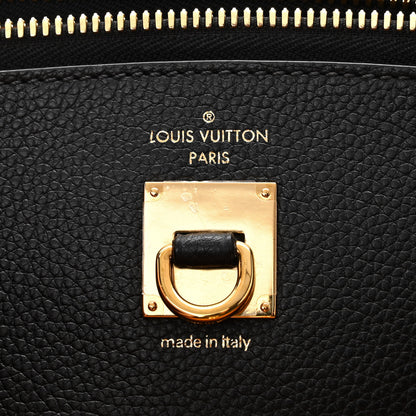 Louis Vuitton Taurillon City Steamer MM Black Camel 6 of 9