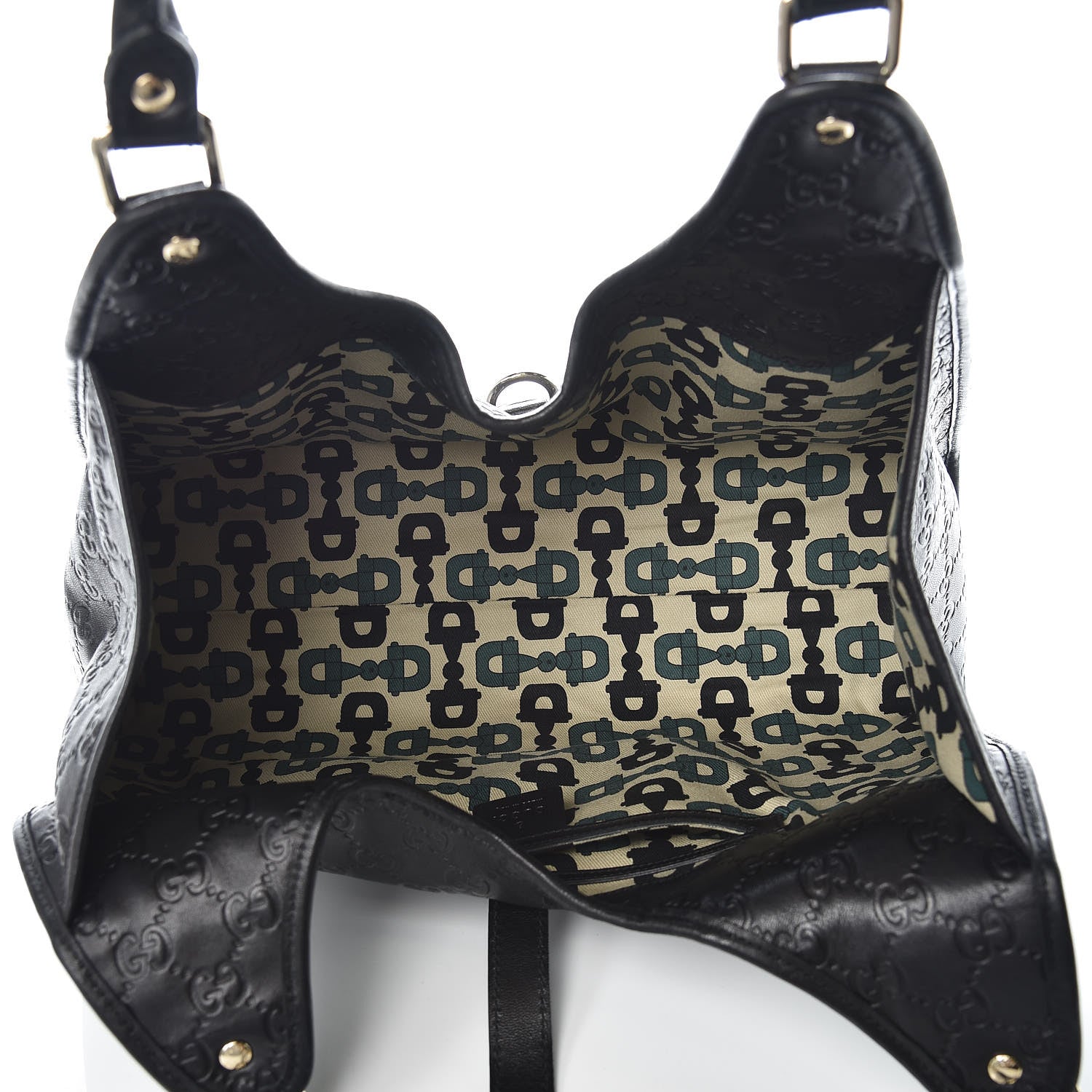 Gucci Guccissima Medium Joy Shoulder Bag Black 7 of 9