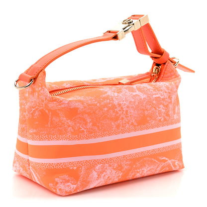 Christian Dior Technical Fabric Toile De Jouy DiorTravel Nomad Pouch Orange 3 of 13