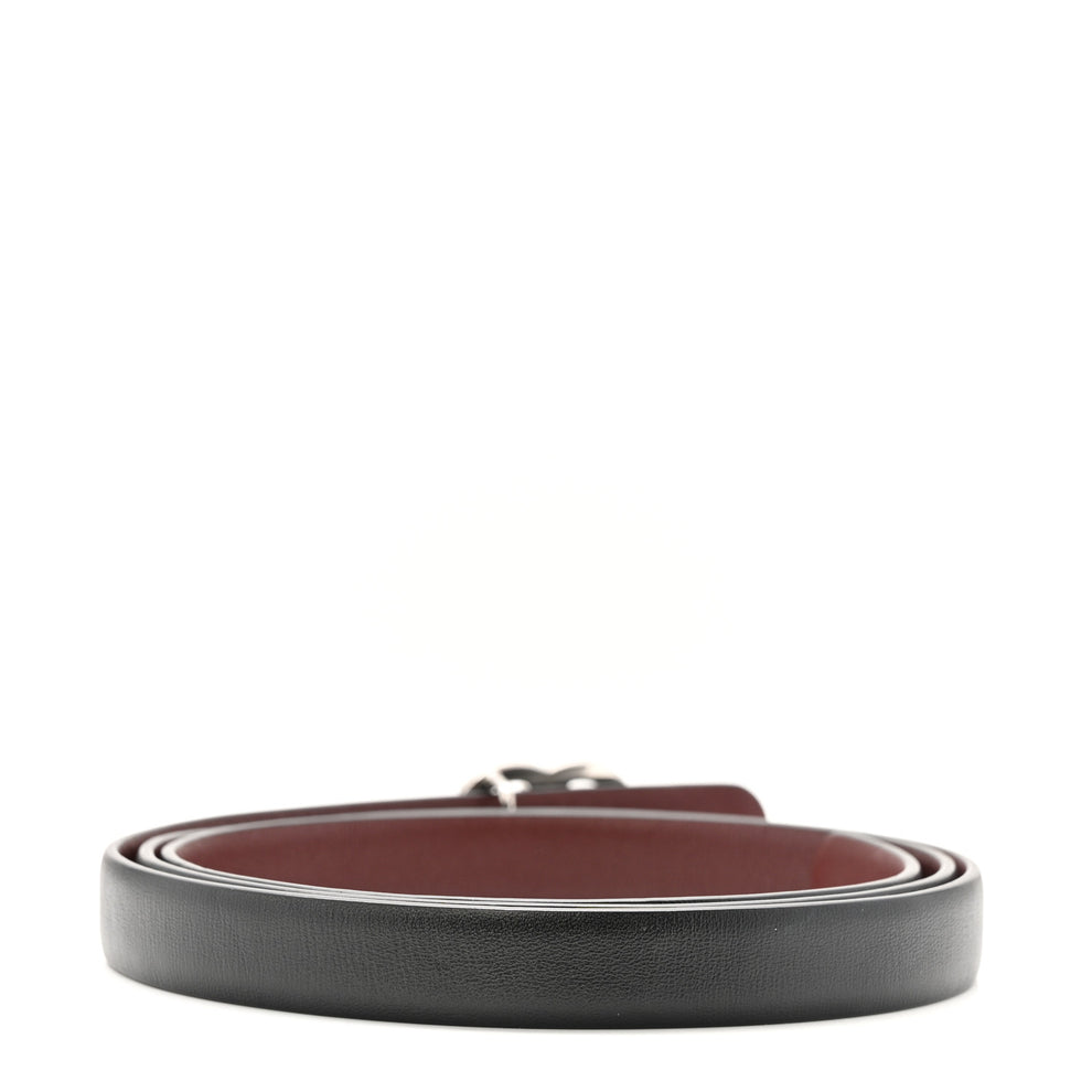CHANEL 25S BELT 30 MM IN RED CALFSKIN 616970