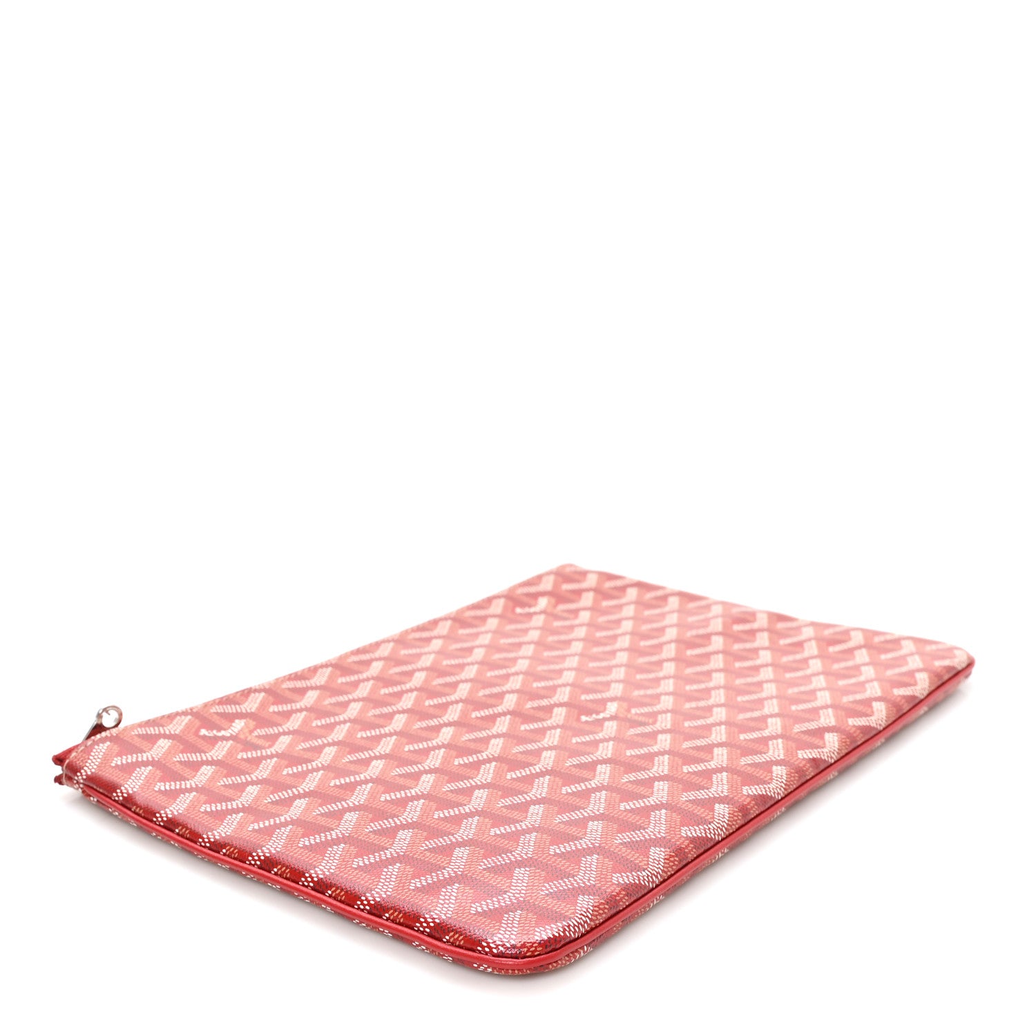 Goyard Goyardine Senat Pochette MM Red 4 of 8