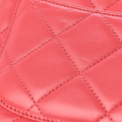 Chanel Lambskin Quilted Small Trendy CC Flap Dual Handle Bag Bright Pink 13 of 13