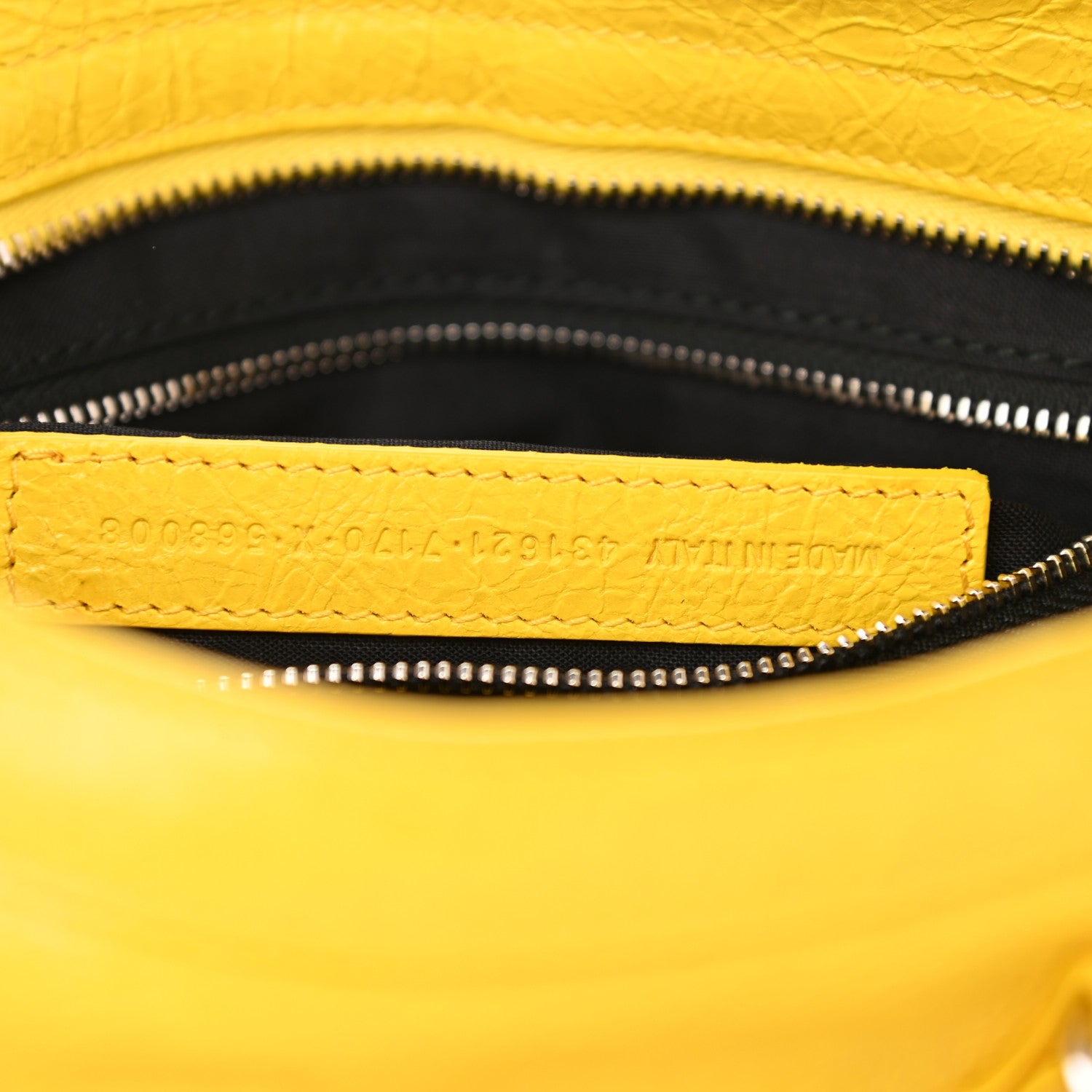 Balenciaga Agneau Classic Silver Hardware City S Jaune Soleil 6 of 9