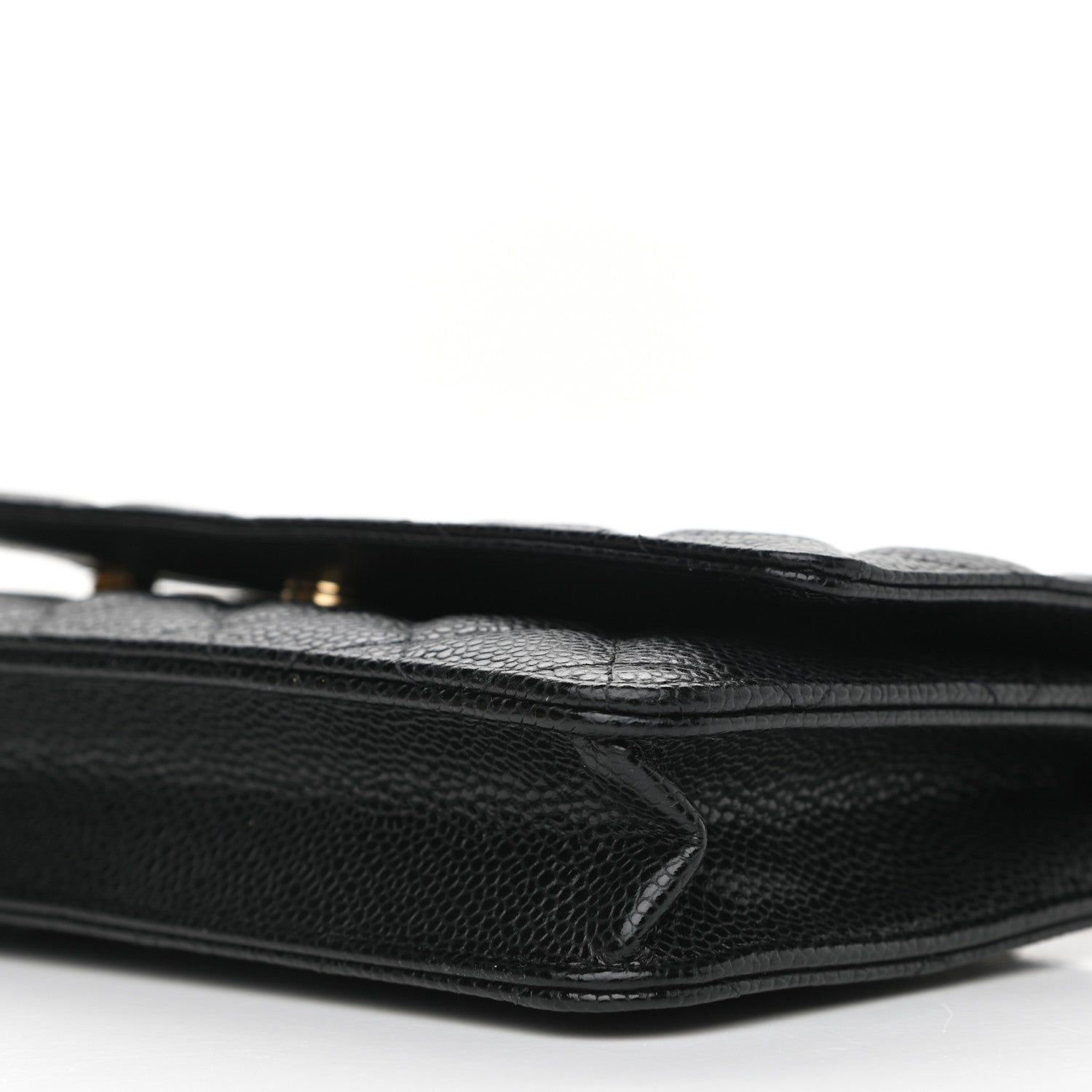 Chanel Caviar Quilted Wallet On Chain WOC Black 12 of 16