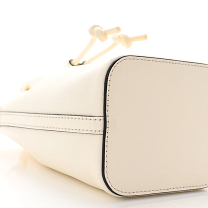 Valentino Garavani Nappa Mini VLogo Signature Bucket Bag Light Ivory 8 of 10